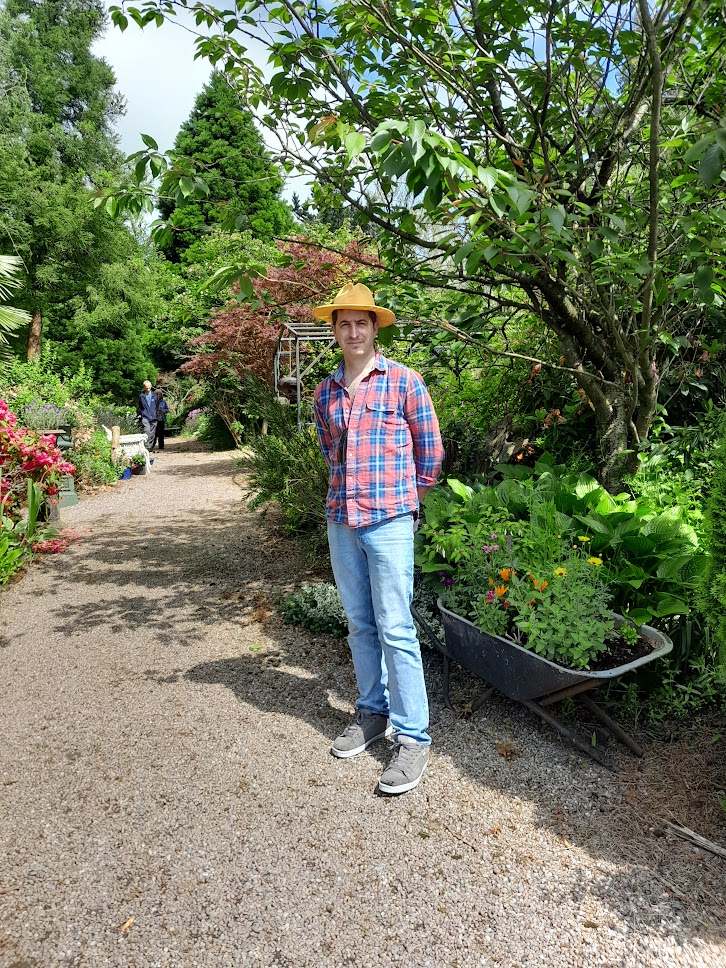 Tutor portrait outdoors